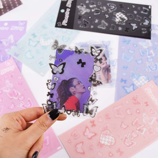 Sticker tấm hình bướm trang trí Toploader