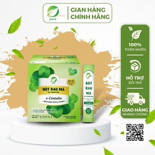 Combo 2 Bột Rau Má Sấy Thăng Hoa e-Centella Eherbal 25 gói