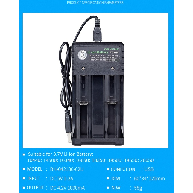 Pin sạc 14500, Pin sạc hãng Doublepow Li-Ion 3.7V 800 mAh cao cấp dùng cho Đèn pin, Đồ chơi điều khiển từ xa...