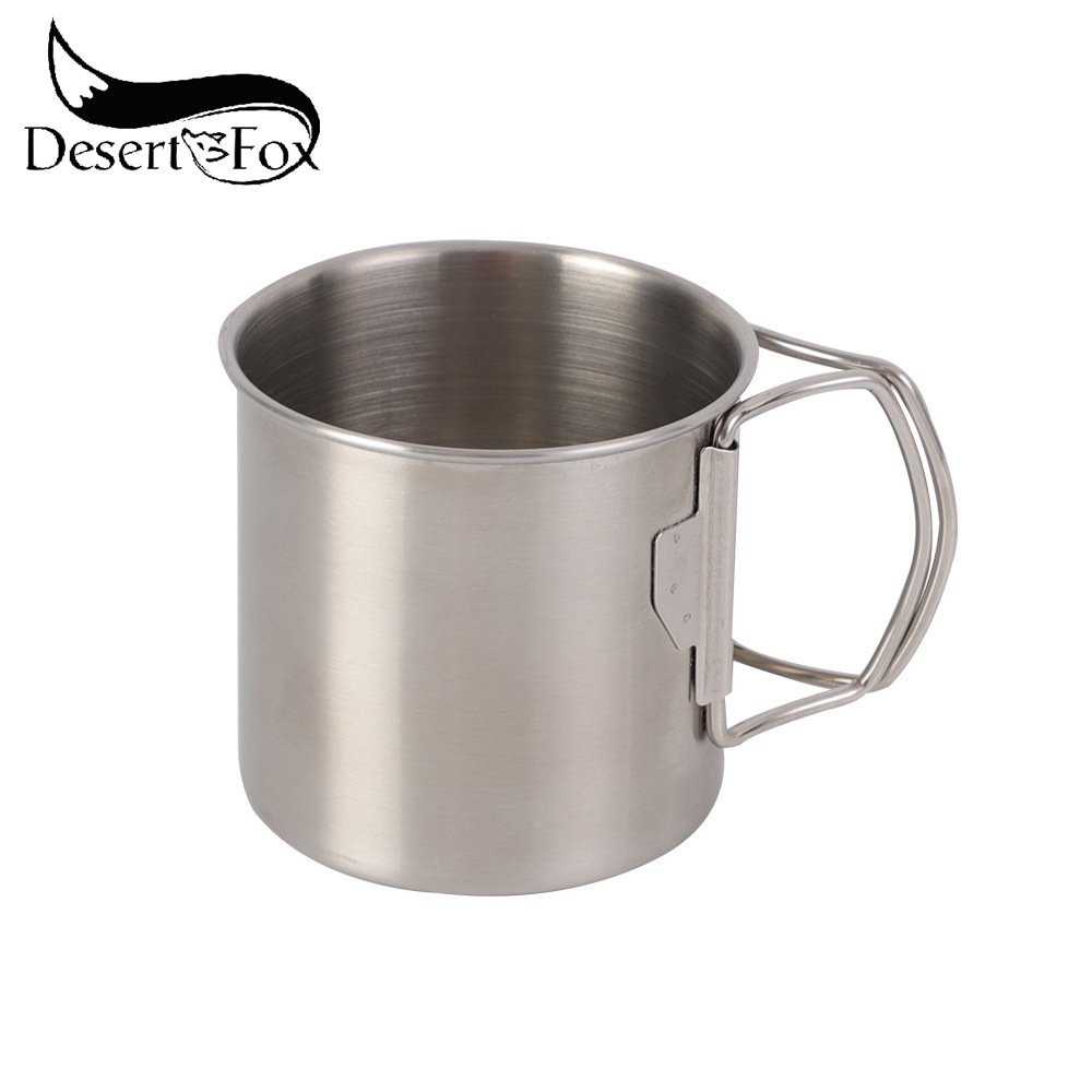 Cốc inox dùng dã ngoại cắm trại Desert&Fox DF-SA304