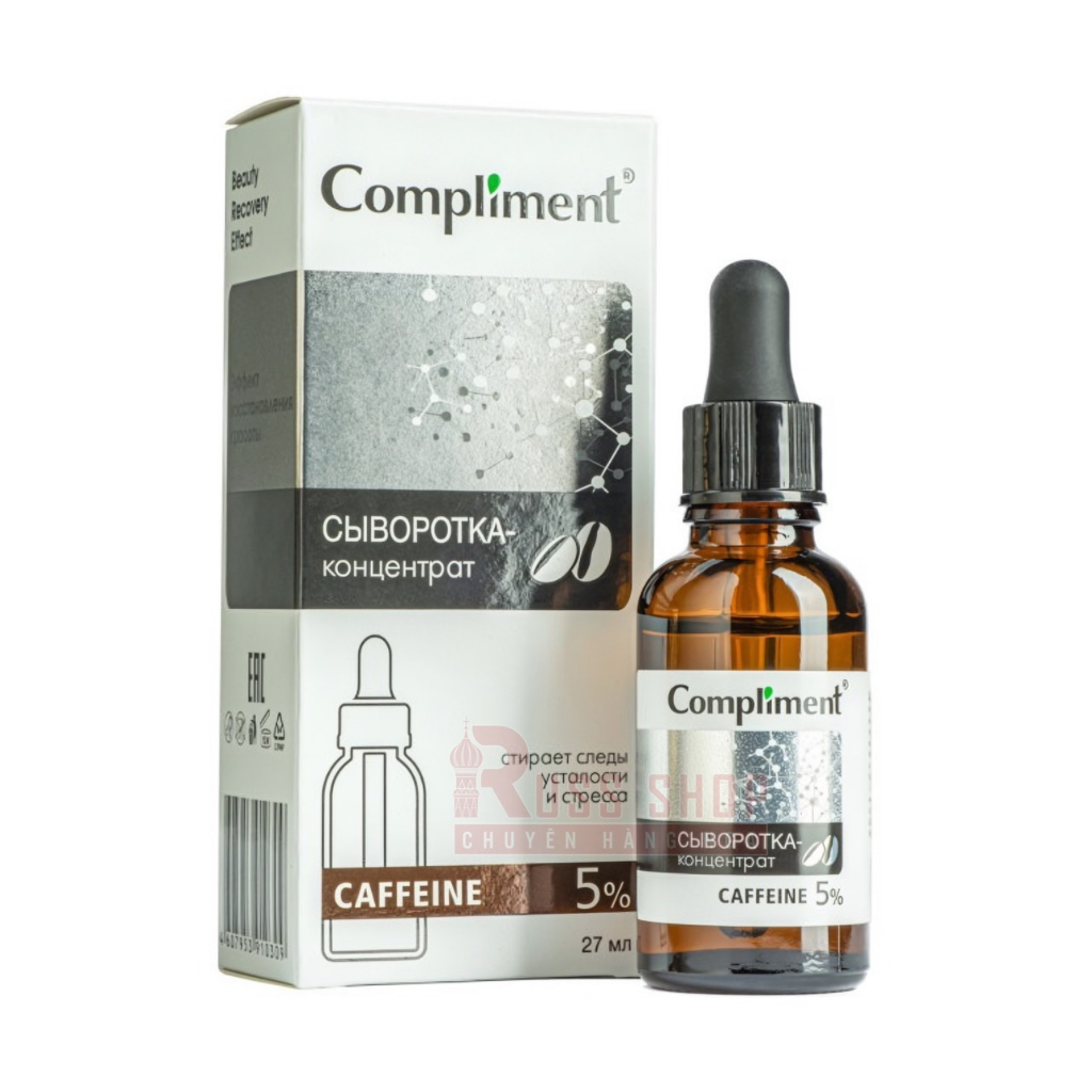 Serum Compliment 5% Caffeine Sáng Da, Tái Tạo Và Trẻ Hóa Da