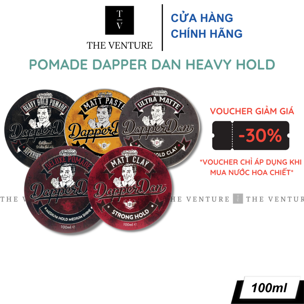 Sáp Vuốt Tóc Dapper Dan Pomade