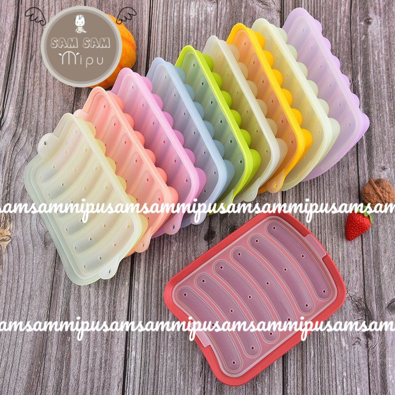 Khuôn làm Bánh - Xúc Xích Silicon Cho Bé Ăn Dặm - Shop Mẹ Sam