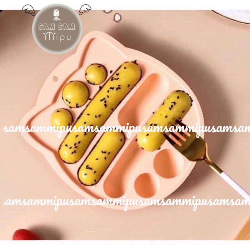 Khuôn làm Bánh - Xúc Xích Silicon Cho Bé Ăn Dặm - Shop Mẹ Sam