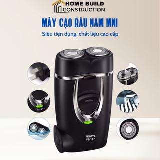 Máy cạo râu nam mini bỏ túi sạc pin Poree PS187, thiết kế nhỏ gọn,2 lưỡi cạo cao cấp, chống nước IP68, bảo hành 12 tháng