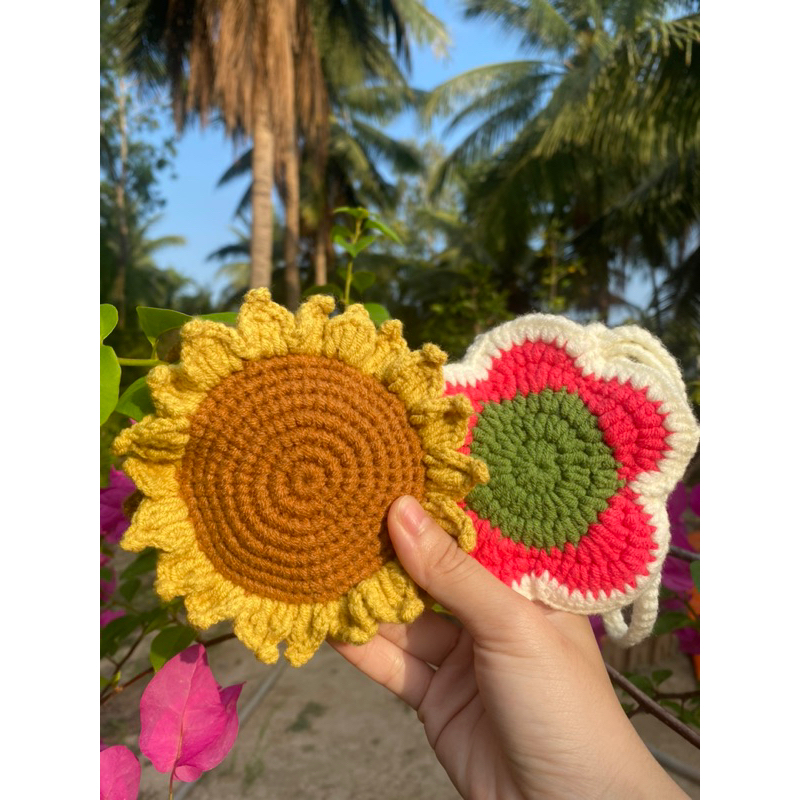 Túi đựng airpod len móc 🌻🌻