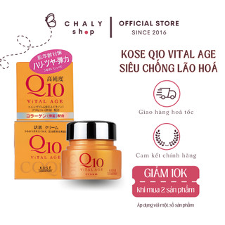Kem dưỡng da chống lão hoá Kose Coenzyme Q10 Vital Age 40g Nhật