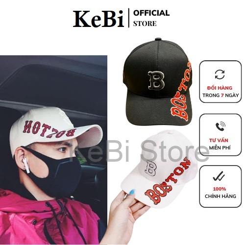 Nón Kết chữ B Boston Cực Chất Cho Mùa Hè Sôi Động