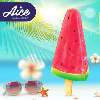 Kem Aice dưa hấu(kem đá tuổi thơ)