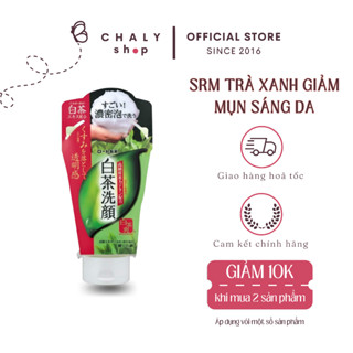 Sữa rửa mặt tinh chất trà xanh Shirochasou Rohto nội địa Nhật