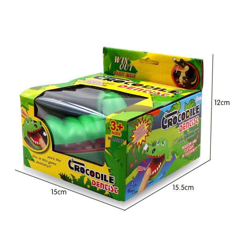 Trò Chơi Khám Răng Cá Sấu Cắn Tay LOẠI LỚN Vui Nhộn - LoiChoi Kids