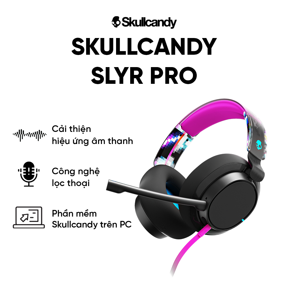 Tai nghe Gaming SKULLCANDY SLYR PRO - Hàng chính hãng