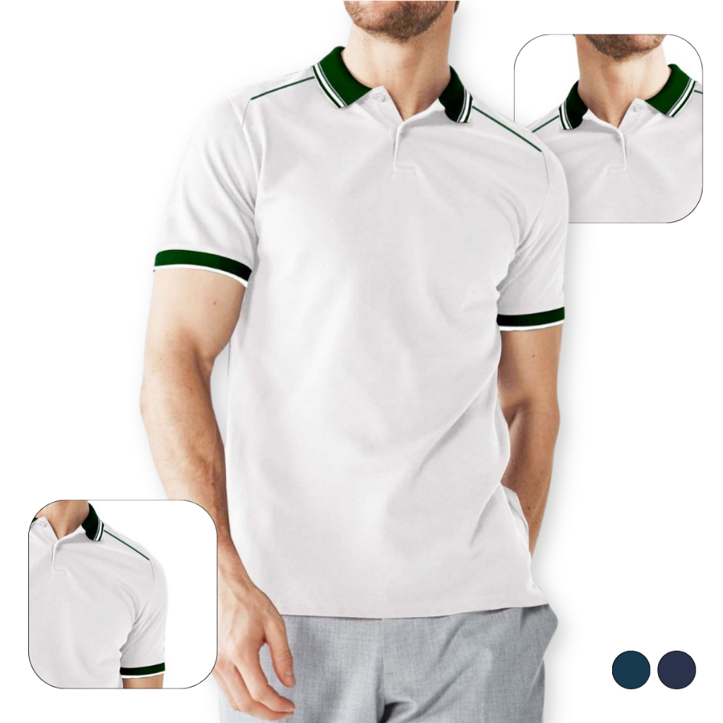 Áo phông thun polo nam Kboy Shop chất liệu Poly Coolmax Pique mềm mại độ co dãn cao, đàn hồi, thấm h