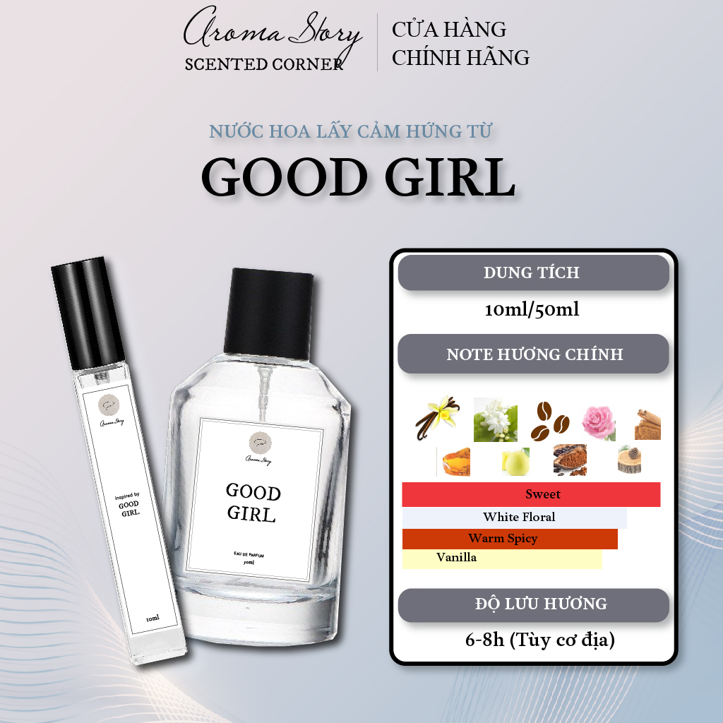 Tinh Dầu Nước Hoa Nữ Amber Romance Aroma Story 10ml/50ml Chai Xịt, Ngọt Ngào, Trẻ Trung, Lưu Hương 6-8 Giờ