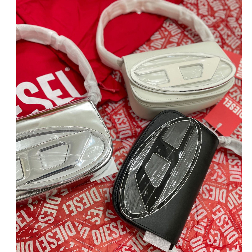 Túi Xách Nữ Đeo Chéo DIESEL Túi Kẹp Nách Chữ D  Thời Trang Hàn Quốc Full Box