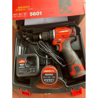 Máy khoan pin 16v lanbiao 5601 không chổi than đầu kẹp autolook 10mm
