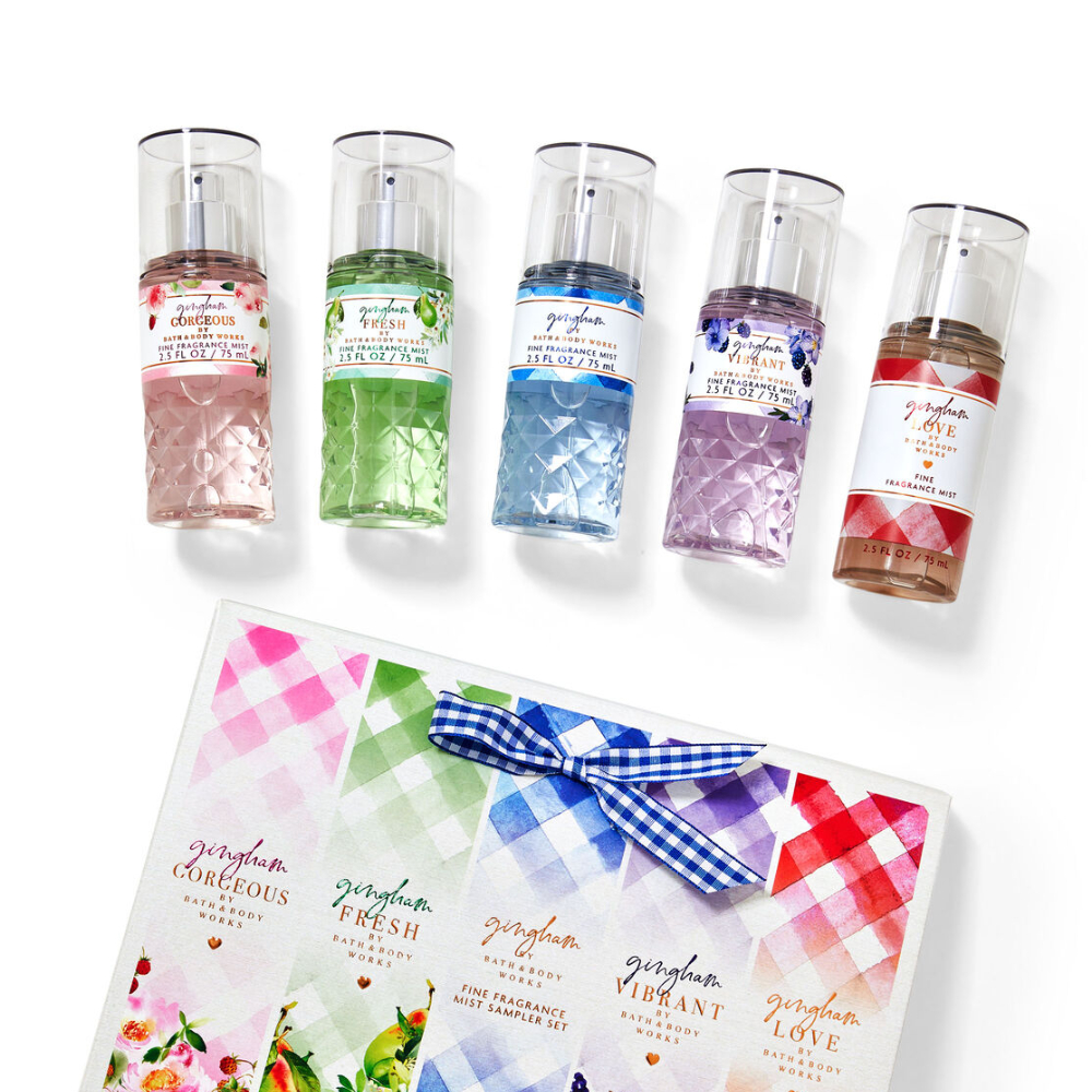 [TRAVEL SIZE] [NEW] Xịt thơm toàn thân Bath &amp; Body Works GINGHAM, GINGHAM GORGEOUS, GINGHAM VIBRANT, GINGHAM FRESH 75ML