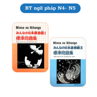 Sách - combo minnano nihongo – nhật ngữ sơ cấp sách bài tập - tập 1,2