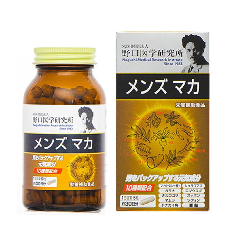 VIÊN UỐNG MACA BỔ THẬN TRÁNG DƯƠNG, TĂNG CƯỜNG SINH LÝ NAM NOGUCHI NHẬT BẢN (HỘP 150 VIÊN)