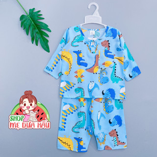 Bộ bé trai vải lanh, quần áo bé trai, đồ tole bé trai cao cấp size 8-40kg shop mẹ dưa hấu