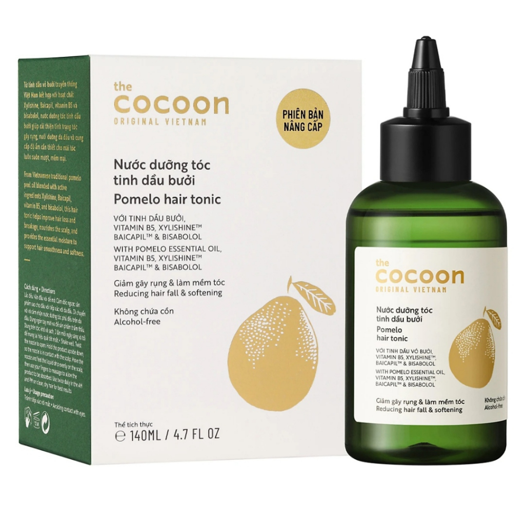 Combo nước dưỡng tóc tinh dầu bưởi Cocoon 140ml Thanh Mộc Hương Hà Tĩnh