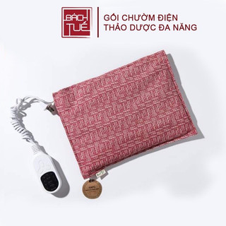 Gối thảo dược túi chườm thảo dược chống đau vai gáy, đau lưng - làm nóng bằng điện