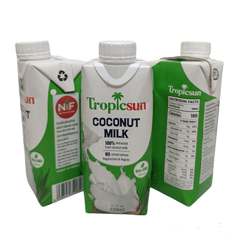Nước cốt dừa NIF TropicSun 330ml