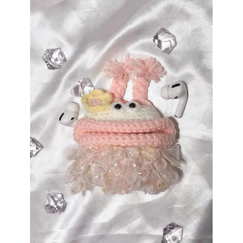 CASE bảo vệ Airpod 1/2/pro/3 đan len HANMADE độc đáo, cute dễ thương len móc