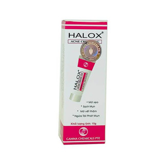 Kem mờ sẹo, giảm thâm, ngừa mụn - halox
