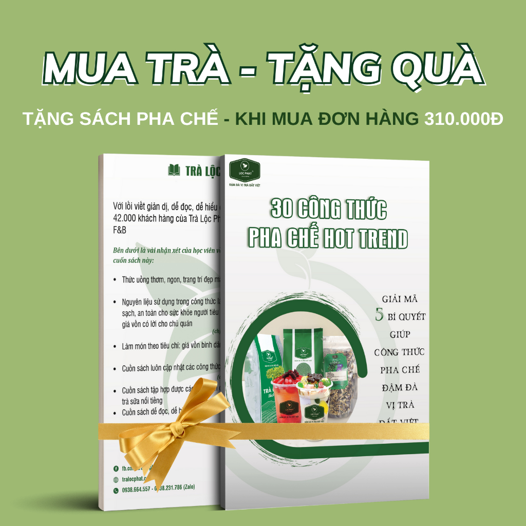 Lục Trà Lài Lộc Phát - 1KG - Dùng Để Pha Chế Đồ Uống