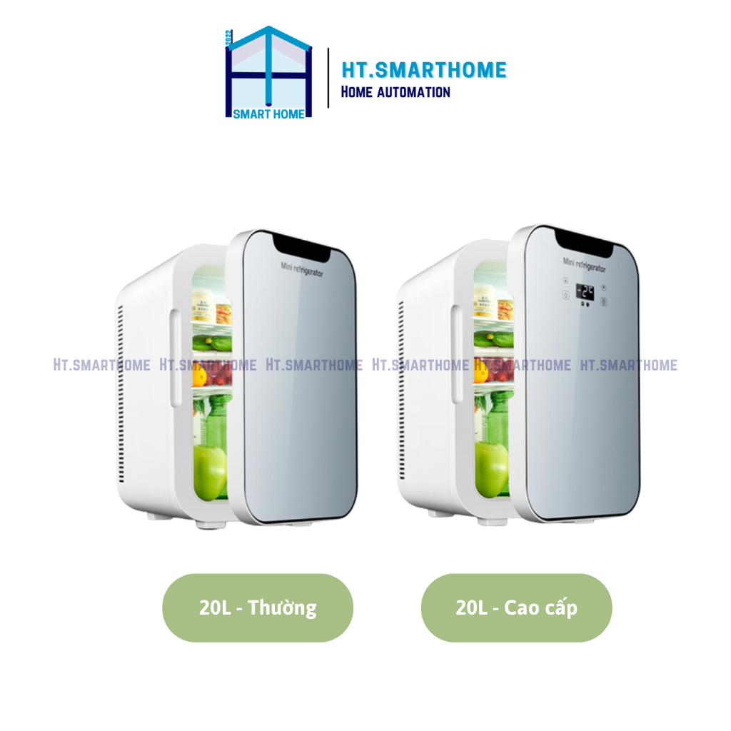 Tủ lạnh mini bảo quản mỹ phẩm, sữa mẹ Refrigerator 20L - Tủ lạnh du lịch dã ngoại để ô tô