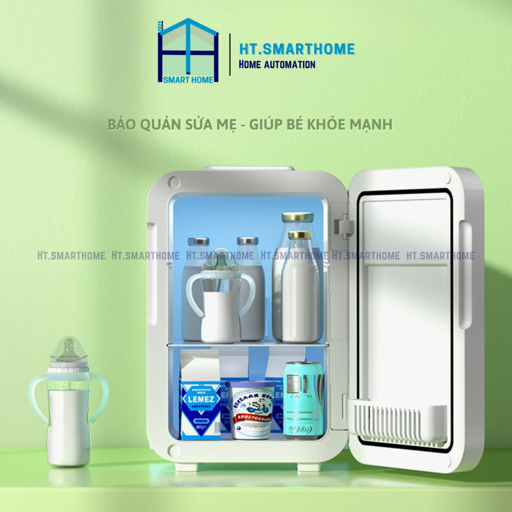 Tủ lạnh mini bảo quản mỹ phẩm, sữa mẹ Refrigerator 20L - Tủ lạnh du lịch dã ngoại để ô tô