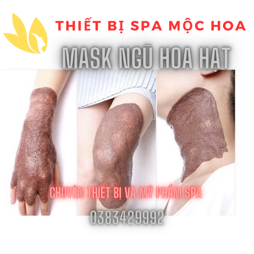 1kg Mặt nạ ngũ hoa hạt  Handmade Trắng da Giảm mụn