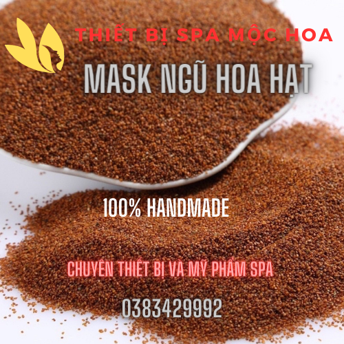 1kg Mặt nạ ngũ hoa hạt  Handmade Trắng da Giảm mụn