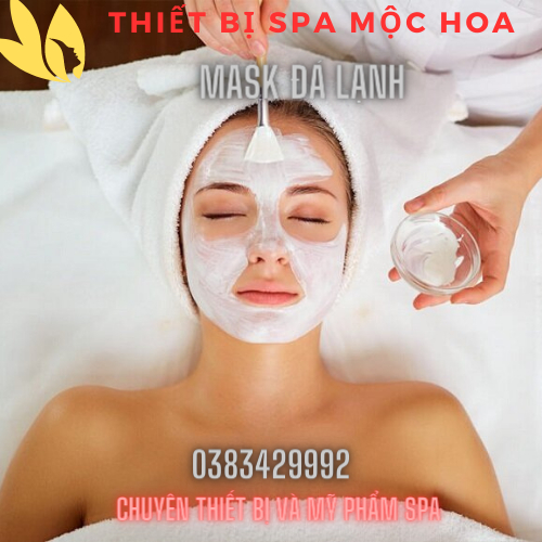 Mặt Nạ Dẻo Bạc Hà, Mặt Nạ Tuyết Đá Handmade Dùng Cho Da Dầu Mụn Thâm Gói 1kg