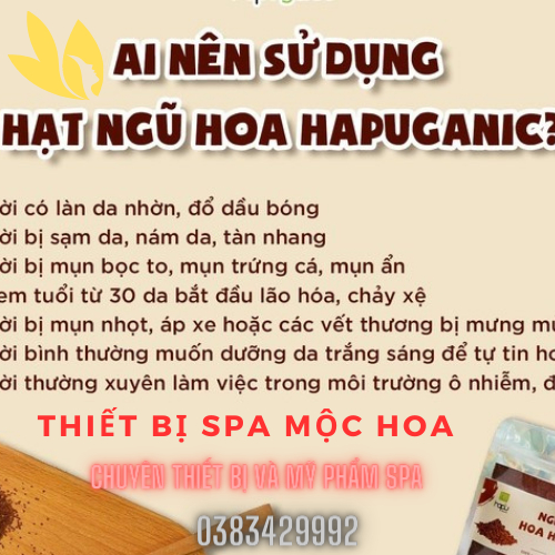 1kg Mặt nạ ngũ hoa hạt  Handmade Trắng da Giảm mụn