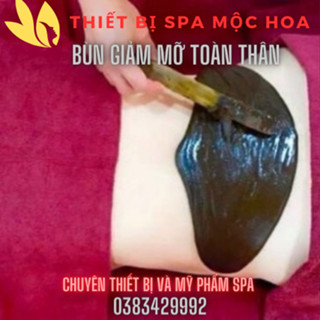 Bùn Cứu Giảm Béo Dưỡng Sinh Nhật Bản hộp 1kg, bùn cứu dưỡng sinh