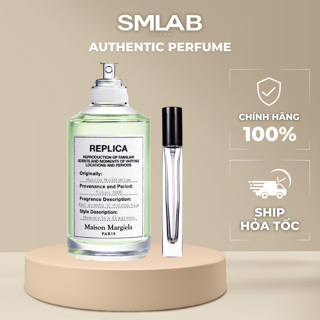 Nước hoa unisex Replica MATCHA MEDIATION dung tích 10ml ⚡100% HÀNG CHÍNH HÃNG⚡