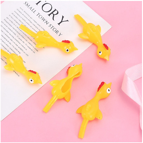 Gà ná dính tường, phi đội gà bay, đồ chơi giải trí giảm stress hiệu quả