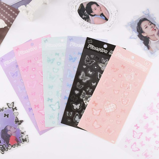 Sticker tấm hình bướm trang trí Toploader