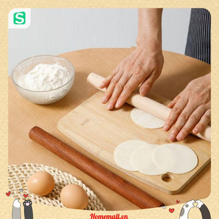 Cây lăn bột làm bánh cây gỗ lăn cán bột dụng cụ nhà bếp lh46