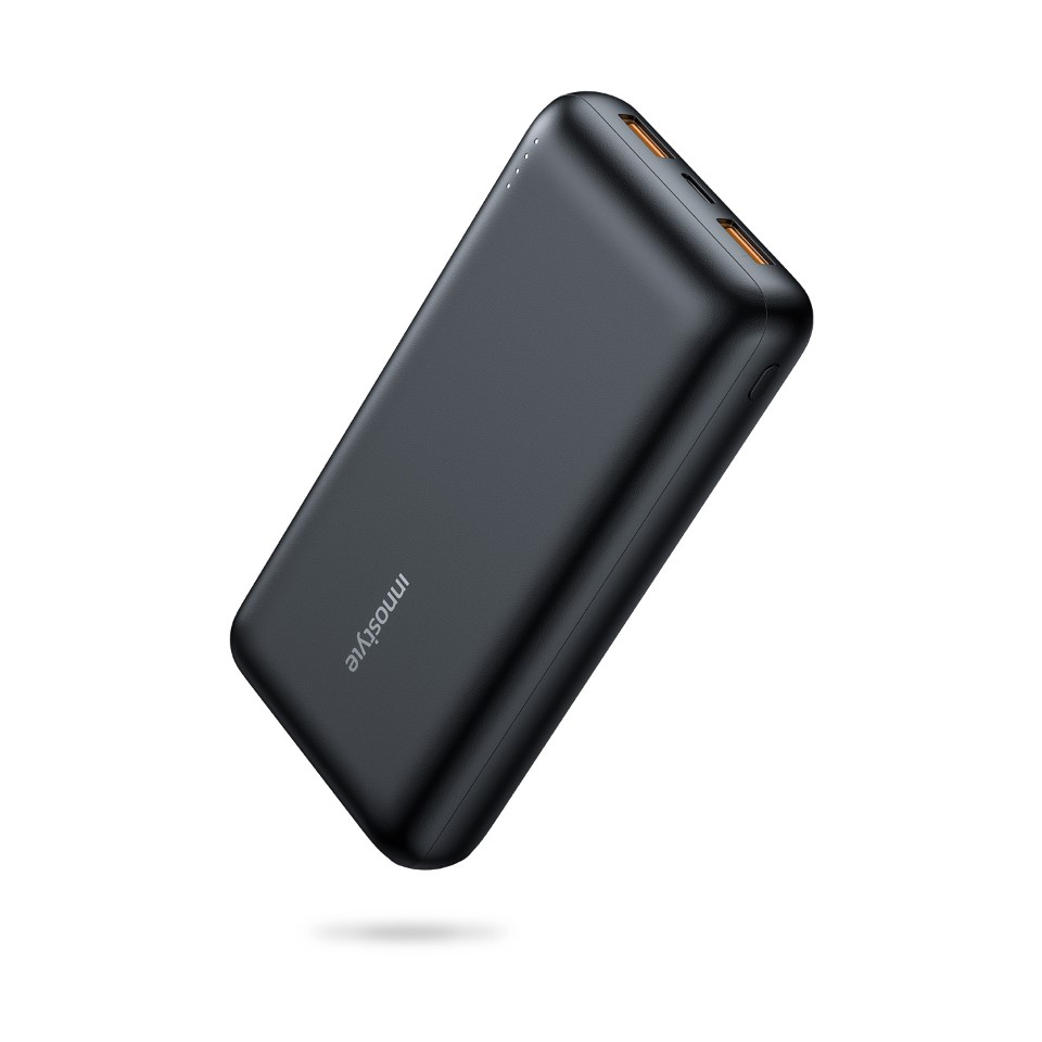 Sạc dự phòng Innostyle Powermax PD 20W 20000mAh 1C2A Output IP20KPDBLK - Thiết kế nhỏ gọn, dung lượng lớn, chính hãng