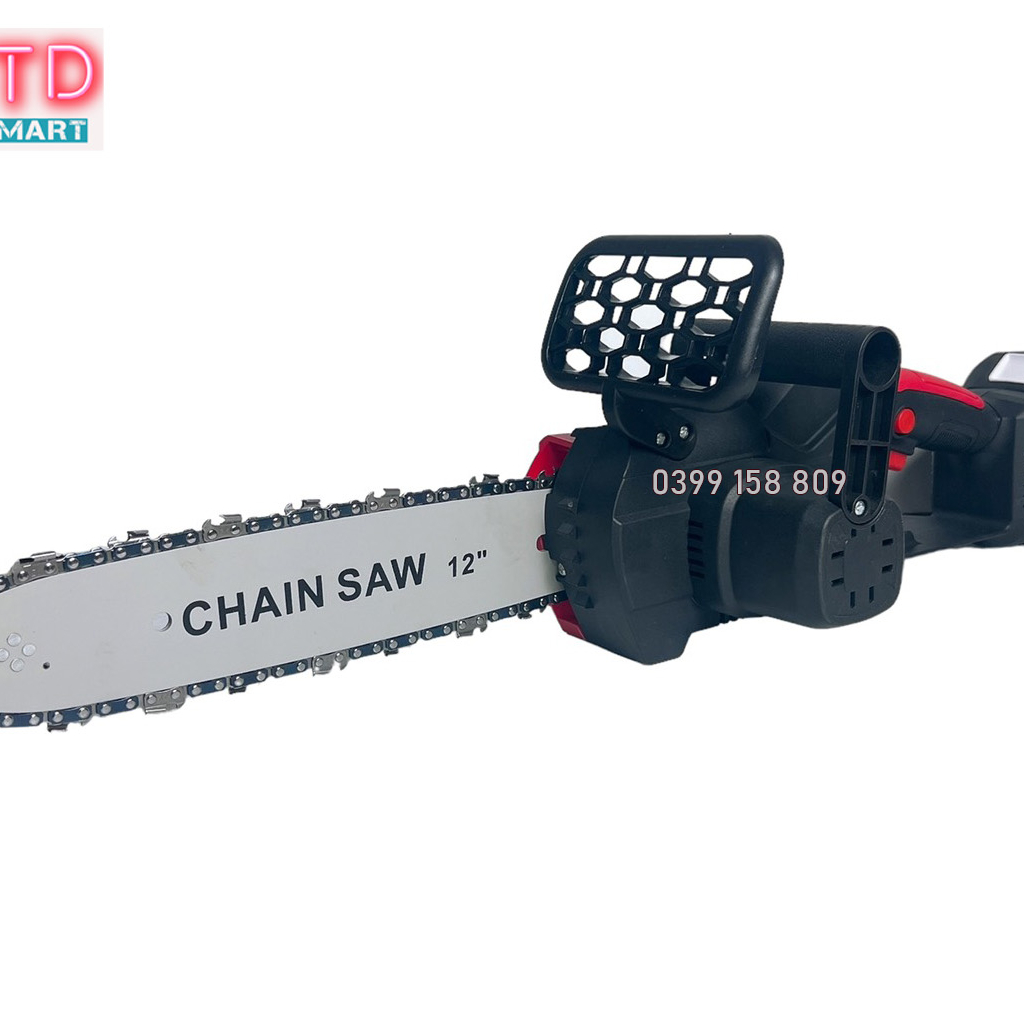 Máy cưa xích Pin KUTAN không chổi than lam xích 12inch