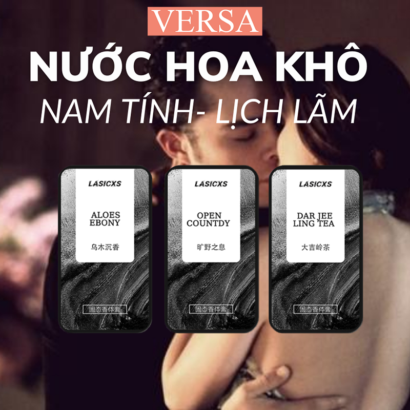 Nước hoa khô nam Lasicxs trắng nam tính, lịch lãm, lưu hương NH02
