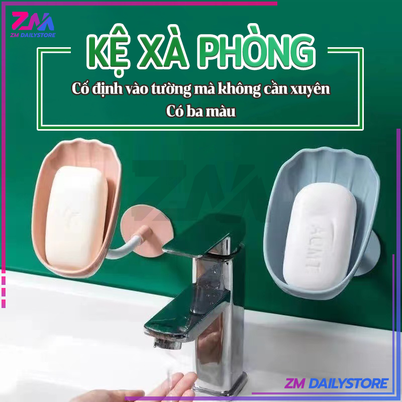Kệ xà phòng,Khay Nhựa Để Xà Phòng Nhà Tắm Có Rãnh Thoát Nước, Khay Đựng Xà Phòng ,Giá Đựng Xà Phòng Hình Lá Sen
