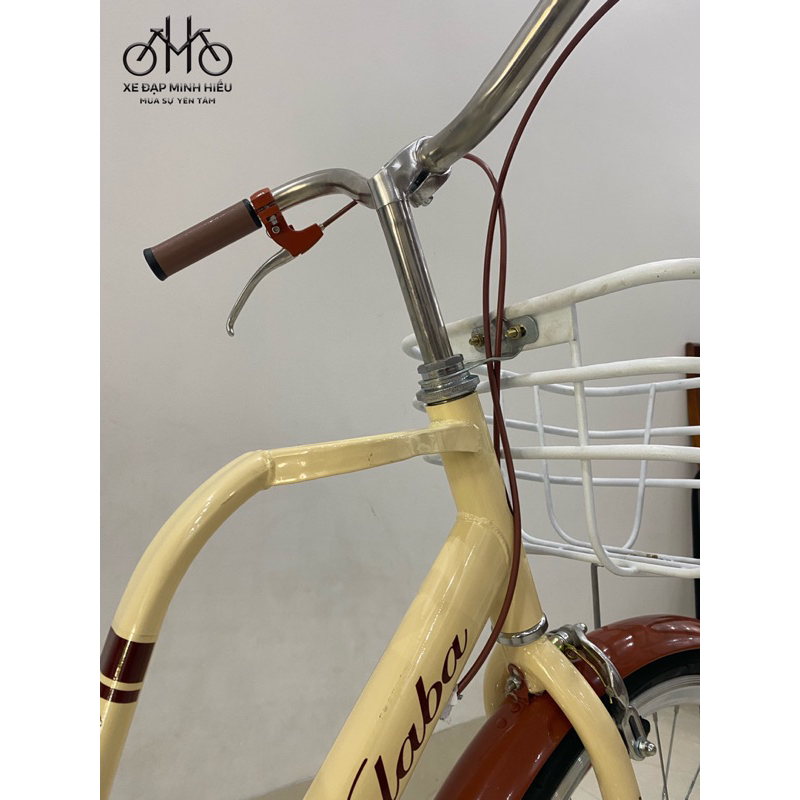 Xe đạp nữ WALABA bình đựng nước siêu bền đẹp size 26 inch