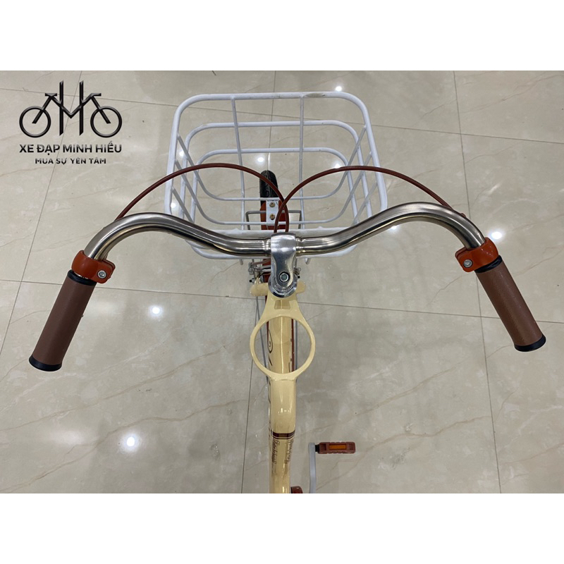 Xe đạp nữ WALABA bình đựng nước siêu bền đẹp size 26 inch