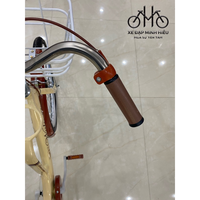 Xe đạp nữ WALABA bình đựng nước siêu bền đẹp size 26 inch