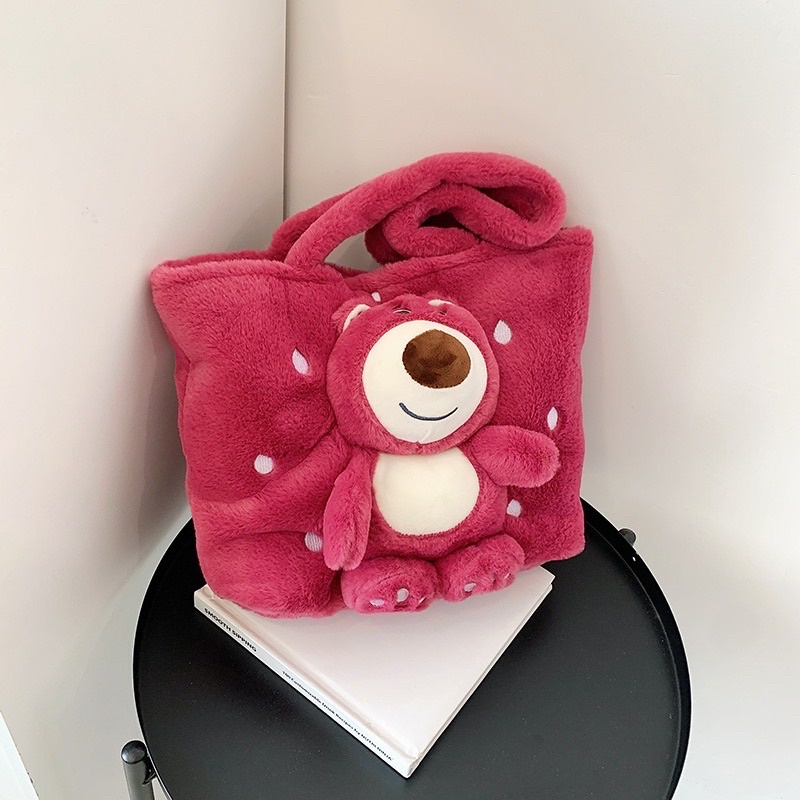 Túi tote Đeo Vai Cỡ Lớn Họa Tiết Hoạt Hình Dễ Thương Cho Nữ