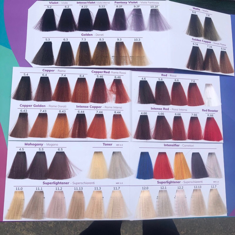 Kem nhuộm cao cấp Fanola màu hồng khói tím khói 100ml